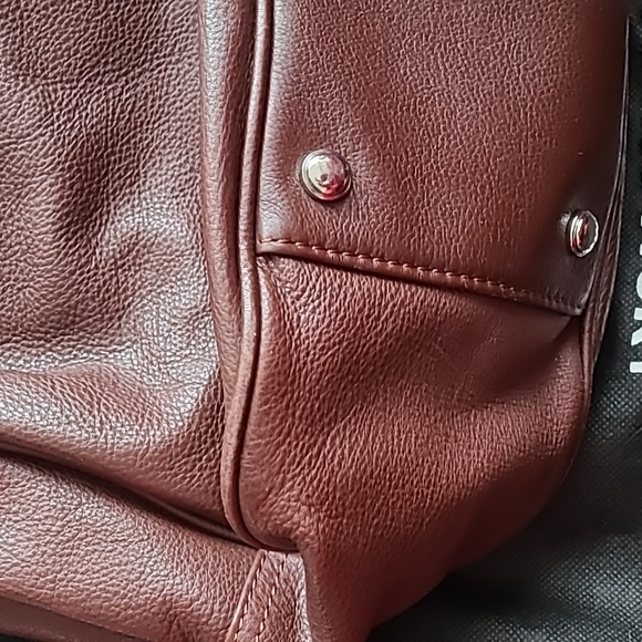 Vintage - B.Makowsky - leather hobo bag - Picture 8 of 12